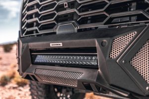 Toyota Tundra Bumper - Front - Go Rhino - Element w/ Fixed Light Bar Mount - Textured Black - `22-`26